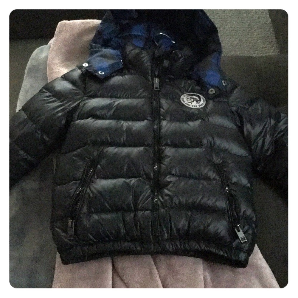 Diesel kids puffer coat